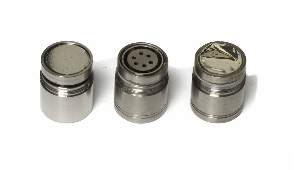 1/2 inch capsules for measuring microphones without protective grille